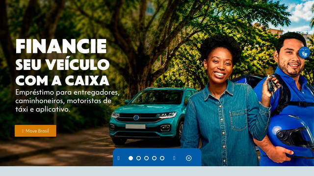 Screenshot: caixa.gov.br - uses CAIXA Std Book