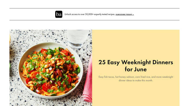 Screenshot: bonappetit.com - uses FuturaPT Screenshot: bonappetit.com - uses FuturaPT