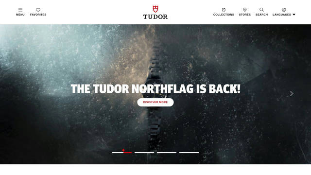 Screenshot: tudorwatch.com - uses fontMeta