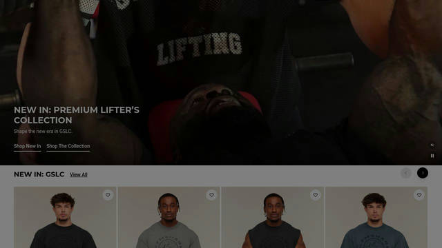 Screenshot: gymshark.com - uses digital-7_monomono