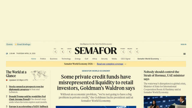 Screenshot: semafor.com - uses FeatureFlatText-Regular