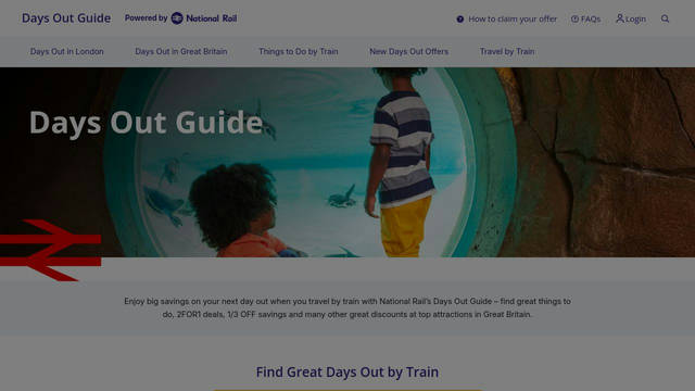 Screenshot: daysoutguide.co.uk - uses Font Awesome 5 Duotone