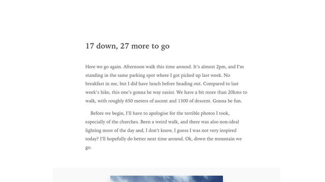 Screenshot: manuelmoreale.com - uses Iowan