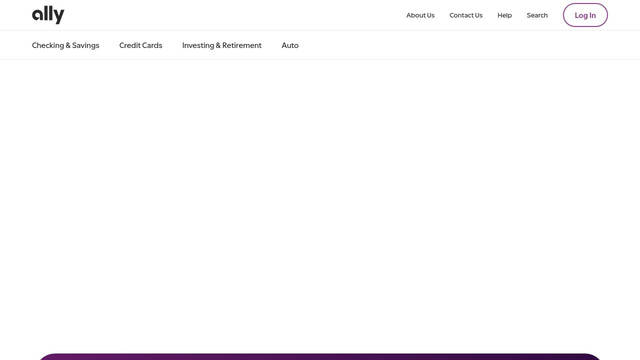 Screenshot: ally.com - uses TruthSans