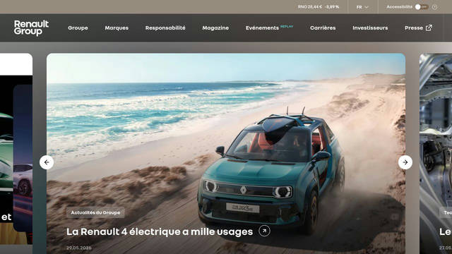 Screenshot: renault.com - uses RenaultGroup-Variable