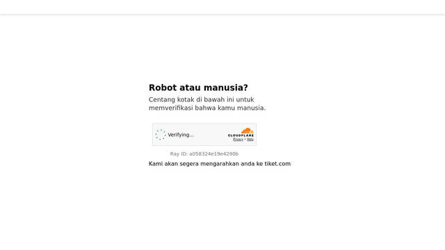 Screenshot: tiket.com - uses '