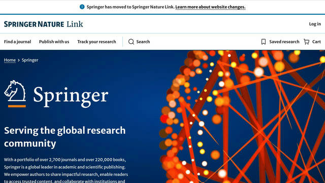 Screenshot: springer.com - uses Merriweather Sans Screenshot: springer.com - uses Merriweather Sans