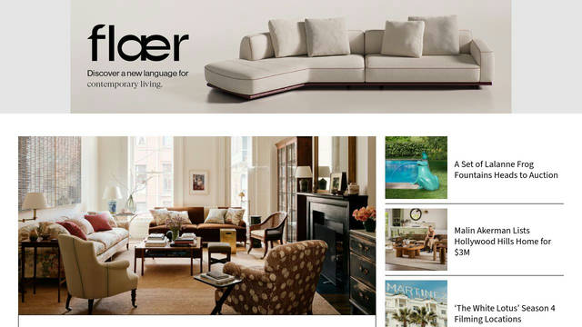 Screenshot: elledecor.com - uses sourcesans3