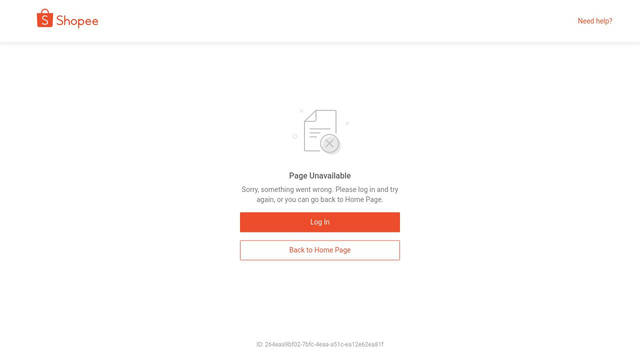 Screenshot: shopee.ph - uses SHPBurmese