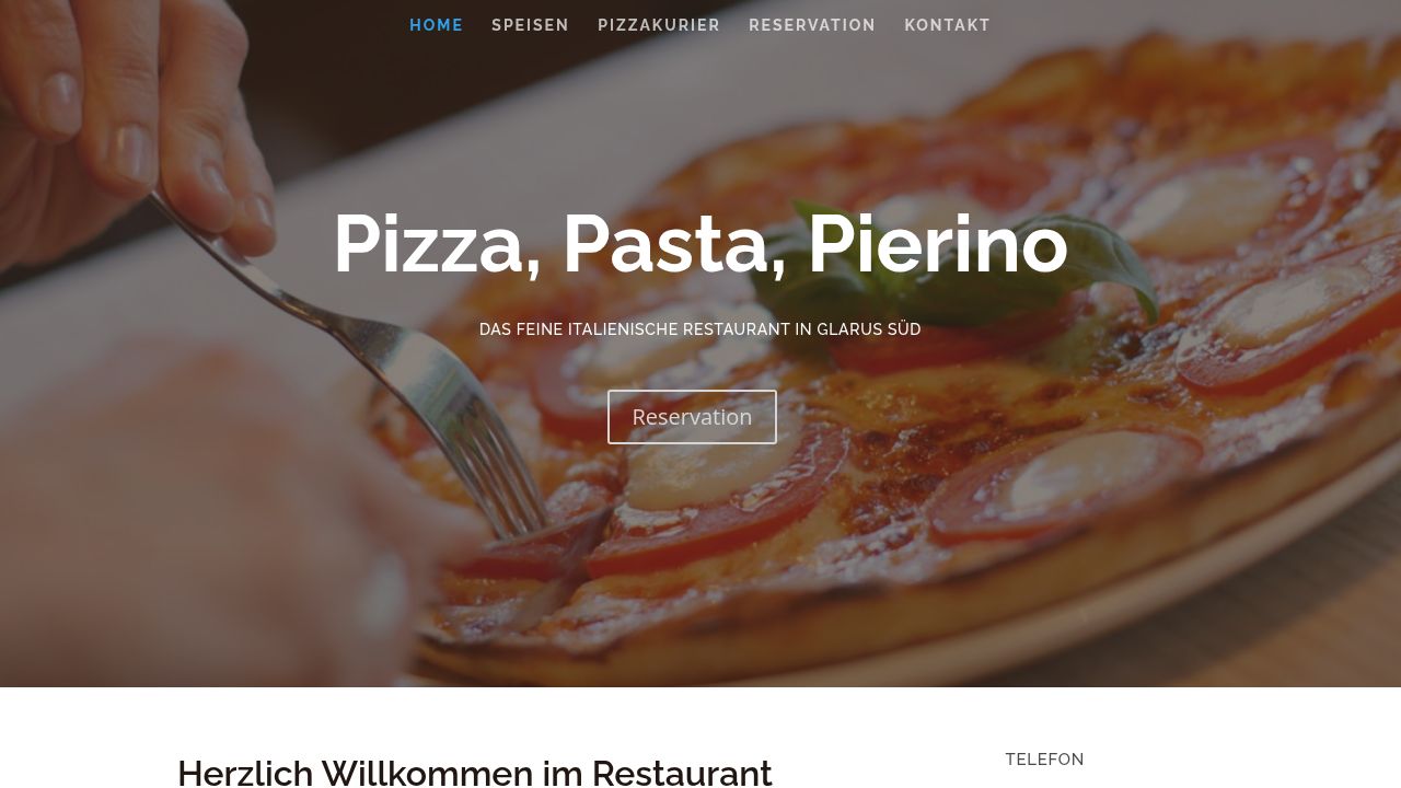 pizza-pasta-pierino.ch: What fonts does Pizza-pasta-pierino use? - Open Sans, Raleway, Courier New