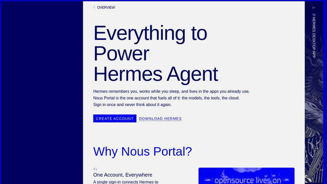 Screenshot: portal.nousresearch.com - uses Rules Variable