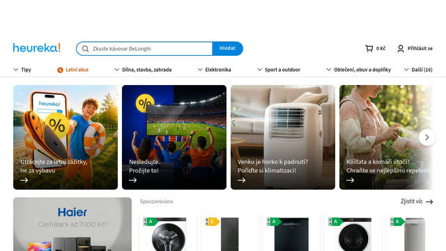Screenshot: heureka.cz - uses Source Sans Pro