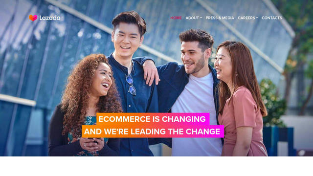 Screenshot: lazada.com - uses ProximaNova-Regular