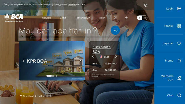 Screenshot: bca.co.id - uses cordon-bleu