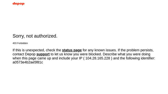 Screenshot: depop.com - uses AktivGroteskExBasic