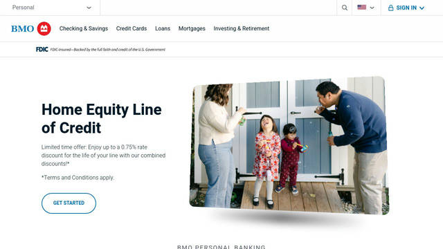 Screenshot: bmo.com - uses bmo-icon