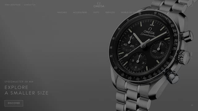 Screenshot: omegawatches.com - uses omegact
