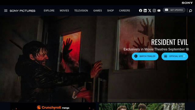 Screenshot: sonypictures.com - uses San Francisco