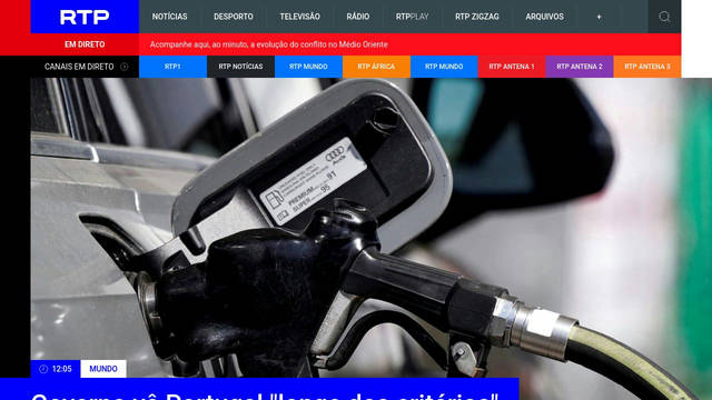 Screenshot: rtp.pt - uses rdf-icons