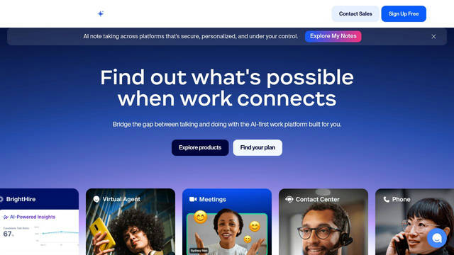 Screenshot: zoom.com - uses Digital Numbers