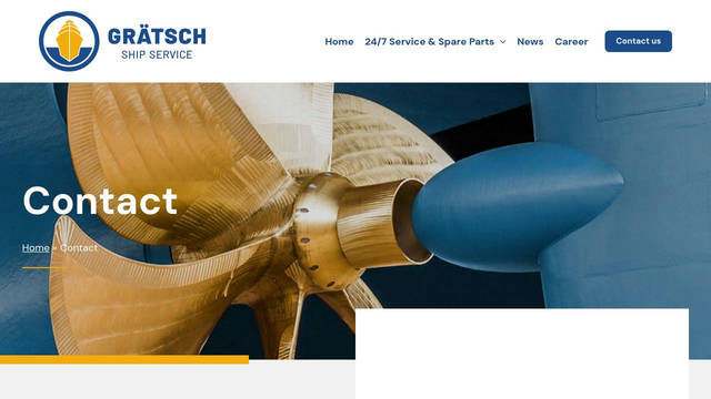 Screenshot: shipservice-hamburg.de - uses Segoe UI Screenshot: shipservice-hamburg.de - uses Segoe UI