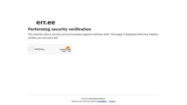 Screenshot: err.ee - uses bridget