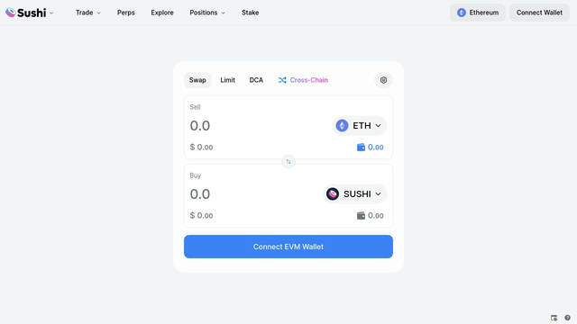 Screenshot: sushi.com - uses Lufga