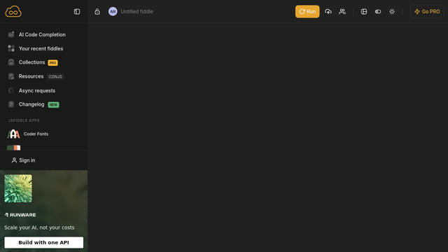Screenshot: jsfiddle.net - uses Monaspace Argon