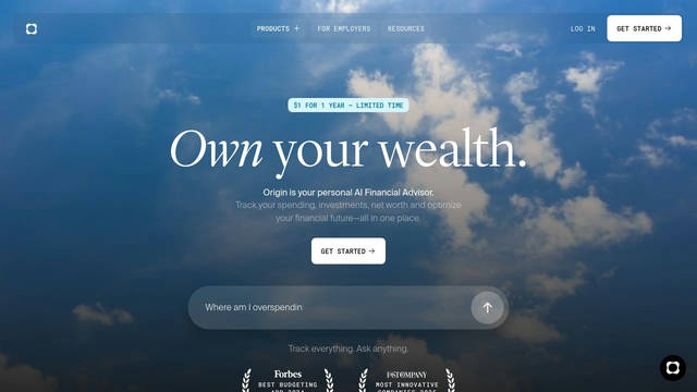 Screenshot: useorigin.com - uses webflow-icons