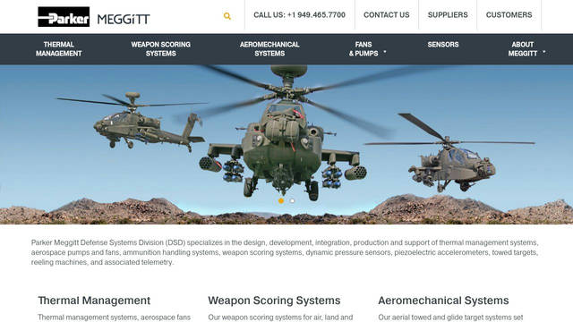Screenshot: meggittdefense.com - uses dashicons