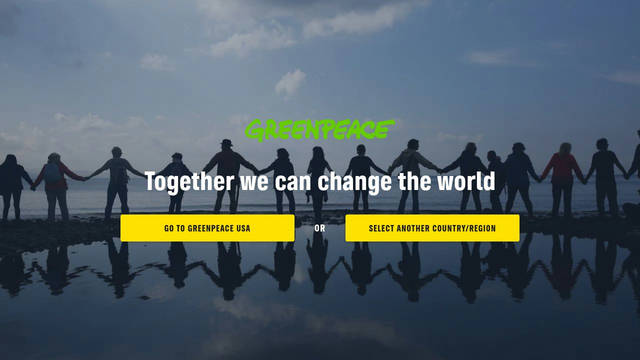 Screenshot: greenpeace.org - uses sourcesans3