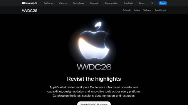 Screenshot: wwdc.apple.com - uses SF Pro Icons