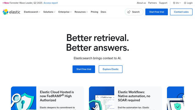 Screenshot: elastic.co - uses MierB