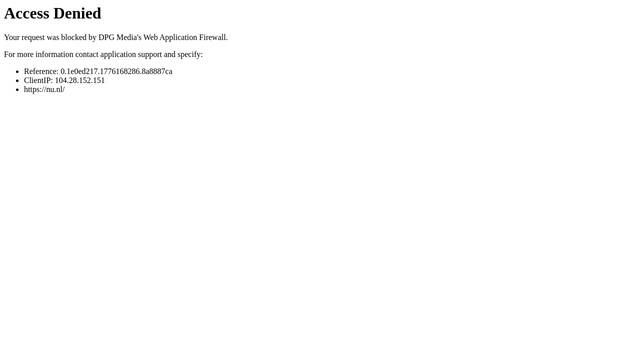 Screenshot: nu.nl - uses Trebuchet MS Screenshot: nu.nl - uses Trebuchet MS