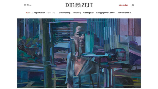 Screenshot: zeit.de - uses Georgia