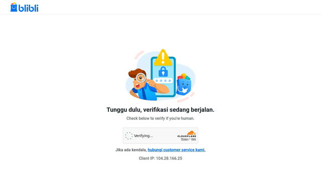 Screenshot: blibli.com - uses Blibli Demi Bold