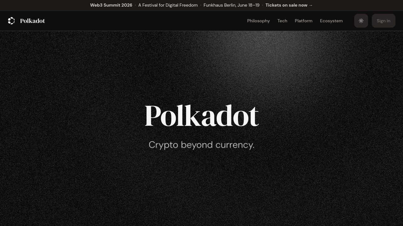 polkadot.network: Quali font usa Polkadot? polkadot.network: Quali font usa Polkadot?
