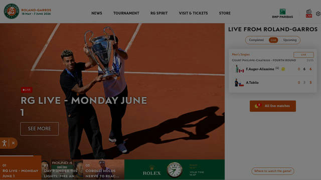 Screenshot: rolandgarros.com - uses rg_titlebold