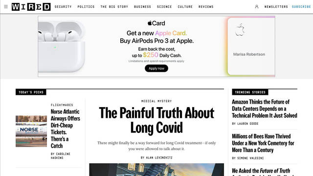 Screenshot: wired.co.uk - uses WIRED Mono