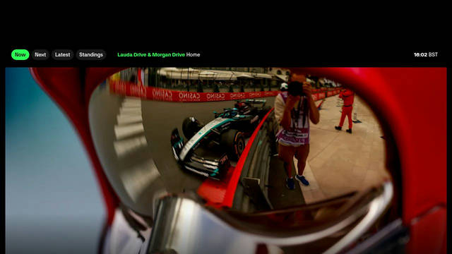 Screenshot: mercedesamgf1.com - uses Unity Sans TT Regular