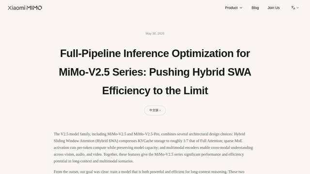 Screenshot: mimo.xiaomi.com - uses MiSans-Medium