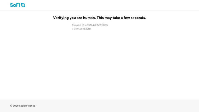 Screenshot: sofi.com - uses TT Norms