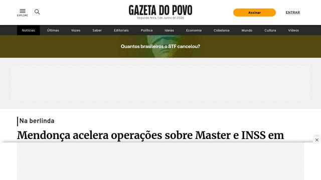 Screenshot: gazetadopovo.com.br - uses Overpass Screenshot: gazetadopovo.com.br - uses Overpass